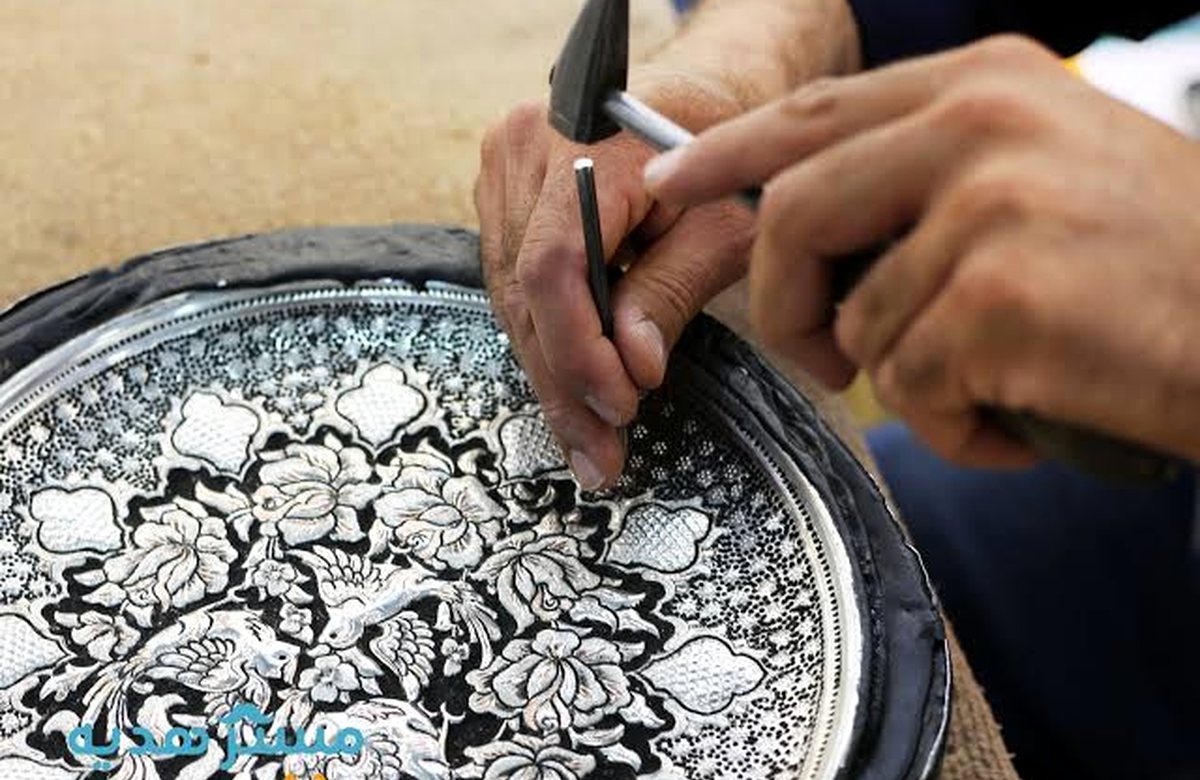 Editorial illustration for Copper in Persian Craft: Warm Metal, Endless Uses