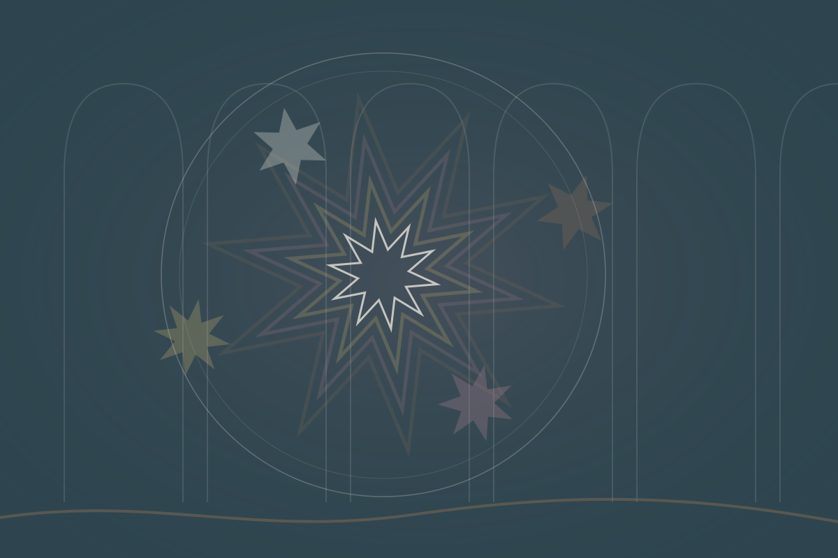 Editorial illustration for Fars Nomadic Weaving: Pattern Without a Drawing