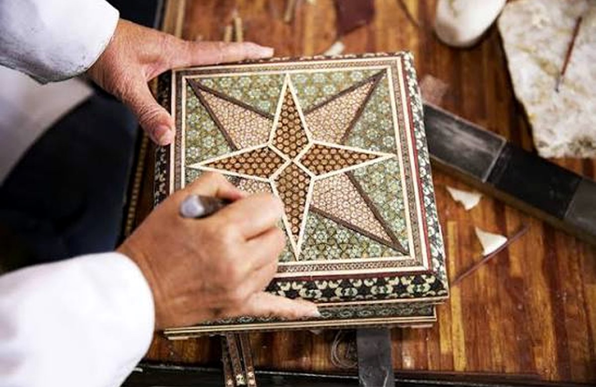 Khatamkari: The Geometry of Persian Marquetry